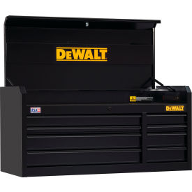 Stanley Black & Decker DWST25182 Dewalt® Tool Chest W/ 8 Drawers, 51-3/4"W x 21"D x 24-1/2"H, Black image.