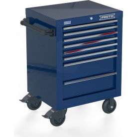 Stanley Black & Decker JSTV2739RS08BL Proto® Single Bank Roller Cabinet W/ 8 Drawers, 22-3/8"D x 38-1/2"H, Blue image.