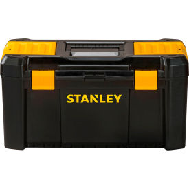 Essential Storage Tool Box, 19"W x 10"D x 9-3/4"H, Black view 2