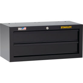 Stanley Black & Decker STST22621BK Stanley® 100 Series Middle Tool Chest W/ 2 Drawers, 26"W x 12"D, Black image.