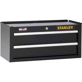 Stanley Black & Decker STST22623BK Stanley® 300 Series Middle Tool Chest W/ 2 Drawers, 26"W x 12"D, Black image.
