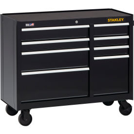 Stanley Black & Decker STST24181BK Stanley® 300 Series Rolling Tool Cabinet W/ 8 Drawers, 41"W x 18"D x 34"H, Black image.