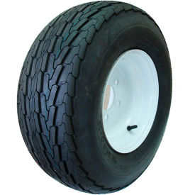 Sutong Tire Resources ASB1026 Hi-Run Boat Trailer Assembly 18.5X8.5-8 6PR & 8X7 5-4.5 White Solid image.