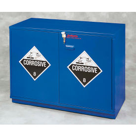 Scimatco SC1430 28x2.5 Liter, Under-the-Counter Corrosive Cabinet, Partially Lined, 29"W x 22"D x 35-1/2"H image.