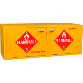 Scimatco SC1863 20 Gallon, Stak-a-Cab™ Flammable Cabinet, Self-Closing, 47"W x 18"D x 18"H image.