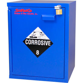 Scimatco SC8063 5x2.5 Liter, Bench Corrosive Cabinet, 16-3/4"W x 15-3/4"D x 21-1/4"H image.