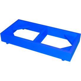 Scimatco SC9461 Floor Stand for Mini Stak-a-Cab™ Corrosives Cabinet, Blue image.