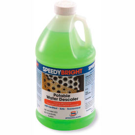 SpeedClean SPDYBRT-CS - SpeedyBright Biodegradable Descaler/Limescale Remover, (2x) .5 gal. Bottles