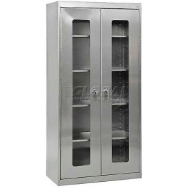 Cabinets Stainless Steel Sandusky Stainless Steel Clearview