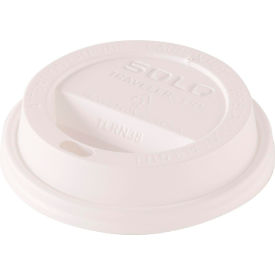 Dart® Traveller Dome Hot Cup Lid For 8 oz Cups White Pack of 1000