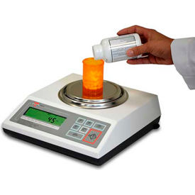 Scienfic Industries DRX-4C2-320 Torbal DRX-4C2-320 NTEP Digital Pharmacy Pill Counting Scale 320g x 0.001g 4-11/16" Dia. Platform image.