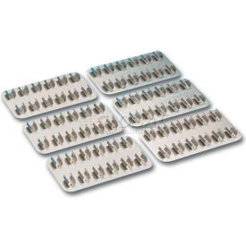 Scienfic Industries SI-1120 GENIE® SI-1120 Clip Plates for 12 Each 10-13mm Tubes, Pack of 6 image.