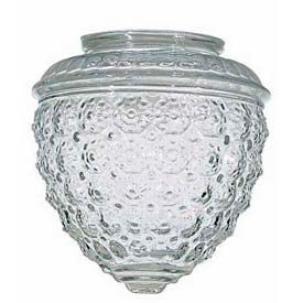 Satco Products Inc 50/112 Satco 50-112 Clear Pineapple Glass image.