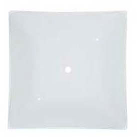 Satco Products Inc 50/374 Satco 50-374 Bend Glass - 12-in. Square  White image.
