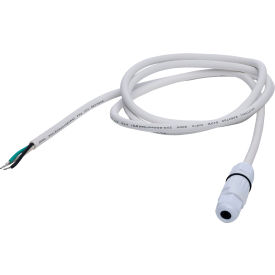 Satco® IP68 Connector with 5-1/2' Whip White