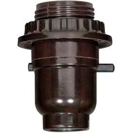 Satco Products Inc 80/1071 Satco 80-1071 Medium Base Socket - Push Thru image.