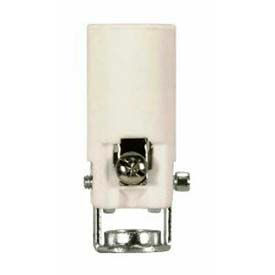 Satco Products Inc 80/1090 Satco 80-1090 1-3/4-in. Candelabra - Porcelain Socket w/Paper Liner image.