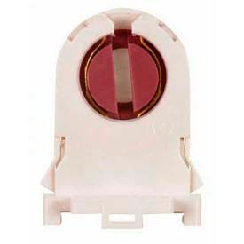 Satco Products Inc 80/1252 Satco 80-1252 T8/T12 Rotary Locking Medium Profile Shunted Fluorescent Lampholder image.