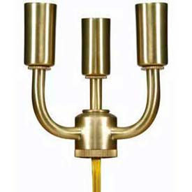 Satco Products Inc 80/1797 Satco 80-1797 3 Light Candelabra Cluster image.