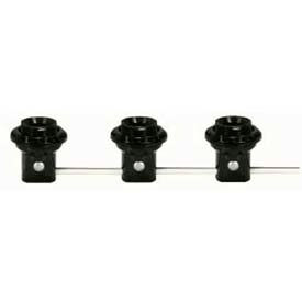 Satco Products Inc 80/1912 Satco 80-1912 3 Light Phenolic Threaded Candelabra Harness Set  9-in. Centers image.