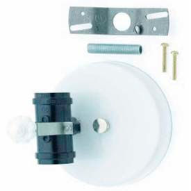 Satco Products Inc 90/1306 Satco 90-1306 2 Light U-Channel Glass Holder image.