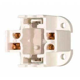 Satco Products Inc 90/1550 Satco 90-1550 18W Four Pin Vertical Mount Socket image.