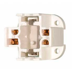 Satco Products Inc 90/1551 Satco 90-1551 26-32W Four Pin Vertical Mount Socket image.