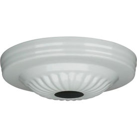 Satco Products Inc 90/1685 Satco 90-1685 Ribbed Canopy - White Finish image.