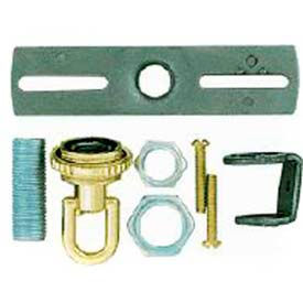 Satco Products Inc 90/1692 Satco 90-1692 Screw Collar Loop Parts Bag - Brass Finish image.