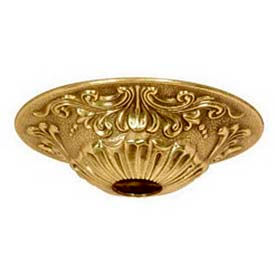 Satco Products Inc 90/2383 Satco 90-2383 Brass Canopy - Polished Brass Finish  5-1/2-in. Diameter image.