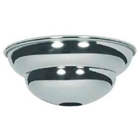 Satco Products Inc 90/2489 Satco 90-2489 Heavy 2-Step Steel Canopy - Chrome Finish w/Matching Screw Collar Loop image.