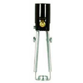Satco Products Inc 90/402 Satco 90-402 Phenolic Candelabra Socket with Paper Liner  3.25-4.25 Screw Terminals-Double Leg image.