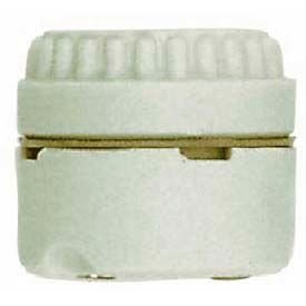 Satco Products Inc 90/425 Satco 90-425 Sign Receptacle - 2pc. Unglazed Porcelain Medium Base w/ Screw Terminals image.