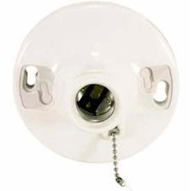 Satco Products Inc 90/481 Satco 90-481 Phenolic Receptacles - 2 Screw Terminal  250W-250V image.