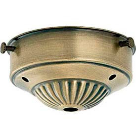 Satco Products Inc 90/678 Satco 90-678 3-1/4-in. Fitter Antique - Brass Finish image.