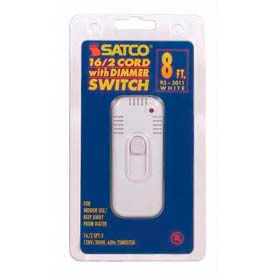 Satco Products Inc 93/5011 Satco 93-5011 Slide - Table Top Lamp Dimmer  White image.