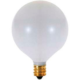 Satco Products Inc A3925 Satco A3925 25g16 1/2/W 25w Incandescent W/ Candelabra Base, 130v Bulb image.