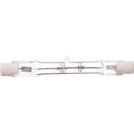 Satco Products Inc S3135 Satco S3135 150t3q/Cl 150w Halogen W/ Double Ended Base, Mol 3-1/8" Bulb image.