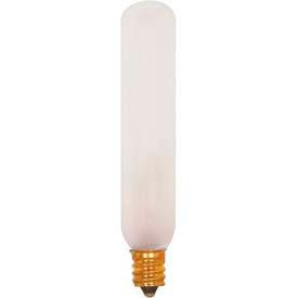 Satco Products Inc S3315 Satco S3315 15t6/F 15w Incandescent W/ Candelabra Base Bulb image.