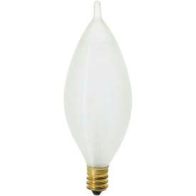 Satco Products Inc S3404 Satco S3404 40c11 40w Incandescent W/ Candelabra Base Bulb image.