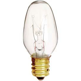 Satco Products Inc S3680 Satco S3680 4c7 4w Incandescent W/ Candelabra Base Bulb image.
