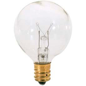 Satco Products Inc S3845 Satco S3845 15g12 1/2 15w Incandescent W/ Candelabra Base Bulb image.