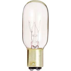 Satco Products Inc S3906 Satco S3906 15t7/Dc 15w Incandescent W/ Dc Bay. Base Bulb image.