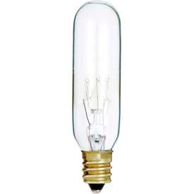 Satco Products Inc S3912 Satco S3912 15t6/145v 15w Incandescent W/ Candelabra Base Bulb image.