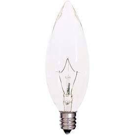Satco Products Inc S4995 Satco S4995 Kr25b9 1/2 25w Incandescent W/ Candelabra Base Bulb image.
