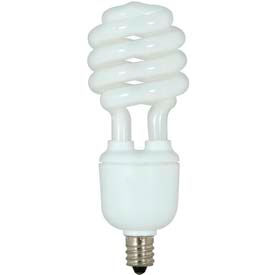 Satco Products Inc S7364 Satco S7364 13t2c/27 13w W/ Candelabra Base - Soft White- Cfl Bulb image.