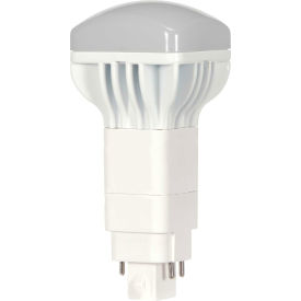 Satco Products Inc S29861  Satco S29861 9W LED/CFL Replacement Lamp 4-PIN G24Q Base 5000K 120-277V Long image.