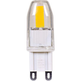 Satco Products Inc S9546 Satco S9546 1.6W JCD LED G9 Base 3000K image.
