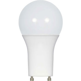 Satco Products Inc S29842 Satco S29842 9.8W A19 LED 220 Beam Spread GU24 Base, 4000K, 800 Lumens, Dimmable image.