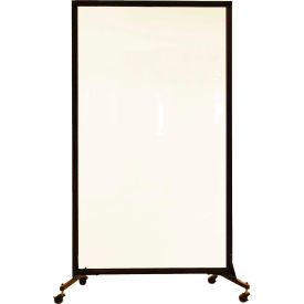 Screenflex Partitions CRD1 Screenflex Portable Acrylic Clear Panel Room Divider, 62"H x 34"W image.